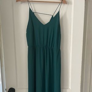 Emerald Green Maxi Dress